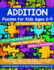 Addition Puzzles for Kids Ages 6-9: 30 Different Math Images to Engage Students - Learning Adding 0-20 Fact Tables Hands-on Critical Thinking Activities for 1st, 2nd, or 3rd grade