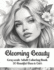 Blooming Beauty - Grayscale Adult Coloring Book: 30 Beautiful Faces to Color