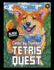 Tetris Quest Color By Number (Black Background): Color Quest Activity Coloring Book for Adults Relaxation
