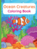 Ocean Creatures Coloring Book