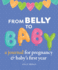 From Belly to Baby: a Journal for Pregnancy and Baby's First Year (Hardback Or Cased Book)