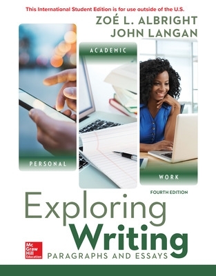 ISE Exploring Writing: Paragraphs and Essays - Langan, John, and Albright, Zoe