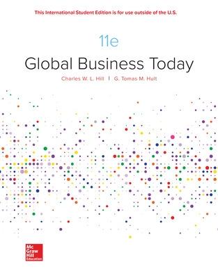 ISE Global Business Today - Hill, Charles, and Hult, G. Tomas M.