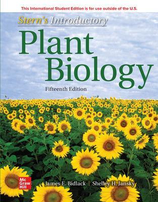 ISE Stern's Introductory Plant Biology - Bidlack, James, and Jansky, Shelley, and Stern, Kingsley