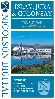 Islay, Jura & Colonsay Tourist Map - 