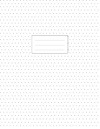 Isometric Dot Grid Notebook - 3D Graph Paper: 1/4 inch Distance Between Dotted Lines 100 Pages 8.5x11 Soft Cover Book For Technical Drawing, Perspective Art Design, Bullet Journaling White