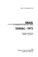 Israel: 2500 B.C.-1972: A Chronology and Fact Book