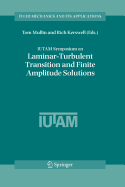 IUTAM Symposium on Laminar-Turbulent Transition and Finite Amplitude Solutions