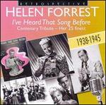 I've Heard That Song Before: Centenery Tribute - Her 25 Finest 1938-1945