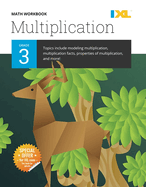 IXL Math Workbook: Grade 3 Multiplication