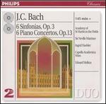 J. C. Bach: 6 Sinfonias, Op. 3; 6 Piano Concertos, Op. 13