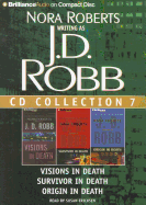 J. D. Robb CD Collection 7: Visions in Death, Survivor in Death, Origin in Death