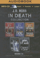 J. D. Robb in Death Collection Books 1-5: Naked in Death, Glory in Death, Immortal in Death, Rapture in Death, Ceremony in Death