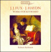 J.J. Fux, J. Haydn: Works for Keyboard - Robert Kohnen (harpsichord)