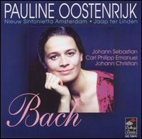 J.S. Bach, C.P.E. Bach & J.C. Bach: Oboe Concertos - Pauline Oostenrijk (oboe); Nieuw Sinfonietta Amsterdam; Jaap ter Linden (conductor)