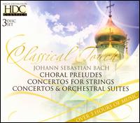 J.S. Bach: Choral Preludes; Concertos for Strings; Orchestral Suites - Aladimir Aleshkov; Albina Siksniute (piano); Alexander Kiskachi; Alexander Rakhlis; Alexander Schulruffer (violin);...