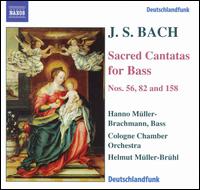 J.S. Bach: Sacred Cantatas for Bass - Christian Hommel (oboe); Collegium Vocale Siegen; Daniel Rothert (flute); Gerhard Anders (cello);...