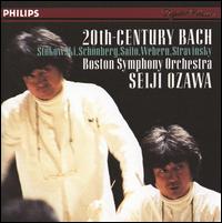 J.S. Bach: Transcriptions by Stokowski, Schoenberg, Stravinsky, Webern - Boston Symphony Orchestra; Seiji Ozawa (conductor)
