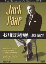 Jack Paar: As I Was Saying ... And More! - 