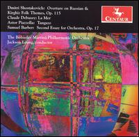 Jackson Leung Conducts Shostakovich, Debussy, Piazzolla & Barber - Bohuslav Martinu Philharmonic Orchestra; Jackson Leung (conductor)