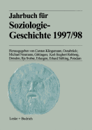 Jahrbuch Fr Soziologiegeschichte 1997/98 - Klingemann, Carsten, and Neumann, Michael, and Rehberg, Karl-Siegbert