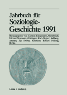 Jahrbuch Fur Soziologiegeschichte 1991