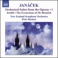 Jancek: Orchestral Suites from the Operas, Vol. 1 - Vesa-Matti Leppanen (violin); New Zealand Symphony Orchestra; Peter Breiner (conductor)