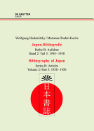 Japan-Bibliografie, Band 2/3, Japan-Bibliografie (1938-1950)