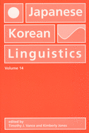Japanese/Korean Linguistics: Volume 14