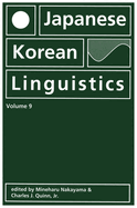 Japanese/Korean Linguistics, Volume 9: Volume 9