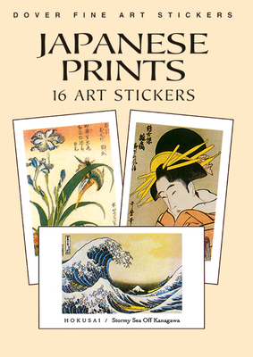 Japanese Prints: 16 Art Stickers - Hokusai Hiroshige and Others