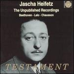 Jascha Heifetz: The Unpublished Recordings