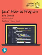 Java How to Program, Late Objects, Global Edition