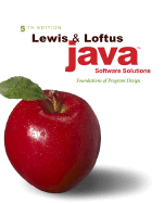 Java Software Solutions: Foundations of Program Design