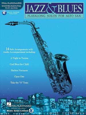 Jazz & Blues - Play-Along Solos for Alto Sax (Book/Online Audio) - Hal Leonard Corp (Creator)