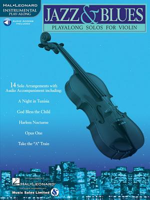 Jazz & Blues Play-Along Solos for Violin Bk/Online Audio - Hal Leonard Corp (Creator)