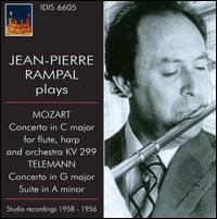 Jean-Pierre Rampal Plays Mozart & Telemann - Jean-Pierre Rampal (flute); Lily Laskine (harp)