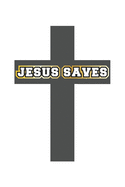 Jesus Saves: Monatsplaner, Termin-Kalender - Geschenk-Idee f?r gl?ubige Christen - A5 - 120 Seiten