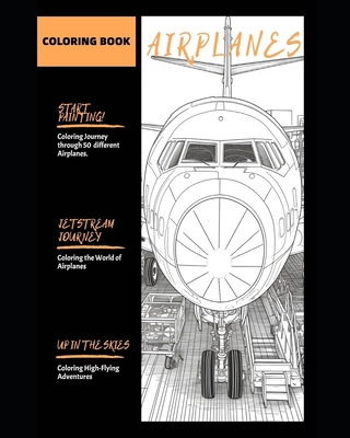 Jetset Dreams: Coloring the World of Airplanes ( 50 Pages ) - Frhwirth, Philipp