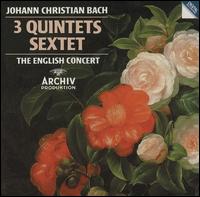 Johann Christian Bach: 3 Quintets; Sextet - Trevor Pinnock (harpsichord); Trevor Pinnock (fortepiano); The English Concert