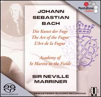 Johann Sebastian Bach: The Art of the Fugue  - Andrew Davis (harpsichord); Andrew Davis (organ); Carmel Kaine (violin); Christopher Hogwood (harpsichord);...