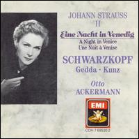 Johann Strauss II: Eine nacht in Venedig - Elisabeth Schwarzkopf (soprano); Emmy Loose (vocals); Erich Kunz (vocals); Hanna Ludwig (vocals); Karl Donch (vocals);...