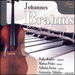 Johannes Brahms: Sonatas - Maria Prinz (piano); Nikolai Evrov (piano); Petko Radev (clarinet); Ventseslav Nikolov (cello)