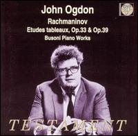 John Ogdon Plays Rachmaninov - John Ogdon (piano)