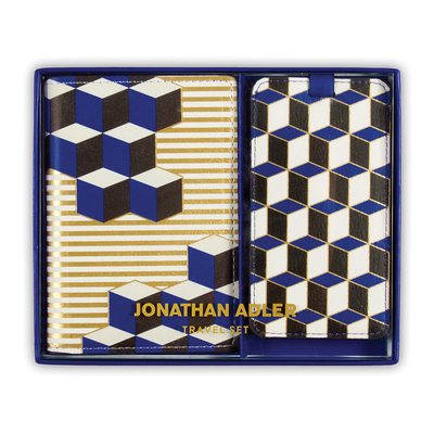 Jonathan Adler Blue Versailles Travel Set - Galison, and Adler, Jonathan