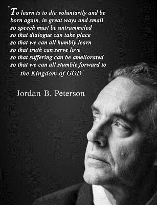 Jordan B. Peterson: Jordan Peterson College Ruled Notebook (7.44 X 9.69) 100 Pgs. - Journals, Bee Still