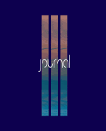 Journal: Coral and Blue Futuristic Design