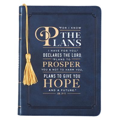 Journal Lux-Leather Flexcover for I Know the Plans - Christian Art Gifts (Creator)