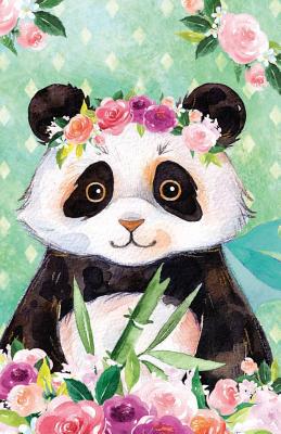 Journal Notebook for Animal Lovers Panda Bear in Flowers: 162 Lined and Numbered Pages with Index Blank Journal for Journaling, Writing, Planning and Doodling. - Scales, Maz