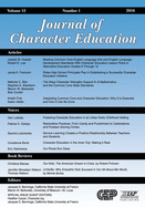 Journal of Character Education, Volume 12 Issue 1